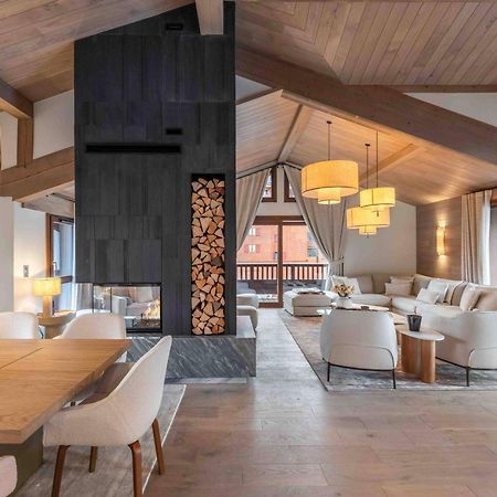 Chalet De Luxe Avec Sauna Et Jacuzzi, Proche Pistes Et Centre De Courchevel - Fr-1-563-142 Villa Luaran gambar