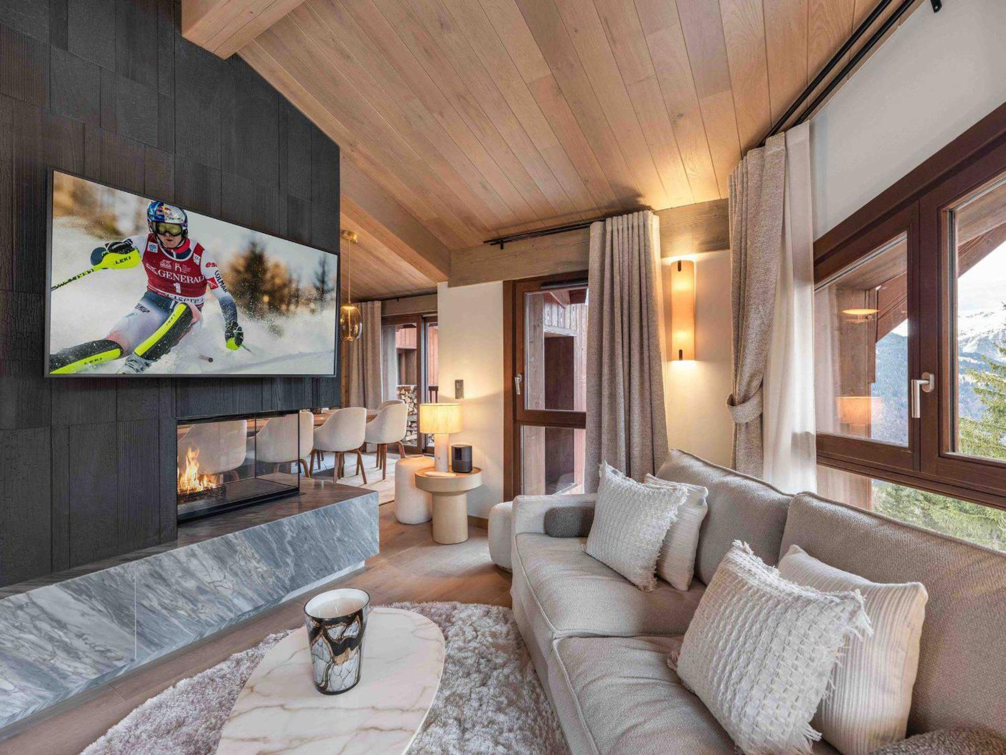 Chalet De Luxe Avec Sauna Et Jacuzzi, Proche Pistes Et Centre De Courchevel - Fr-1-563-142 Villa Luaran gambar